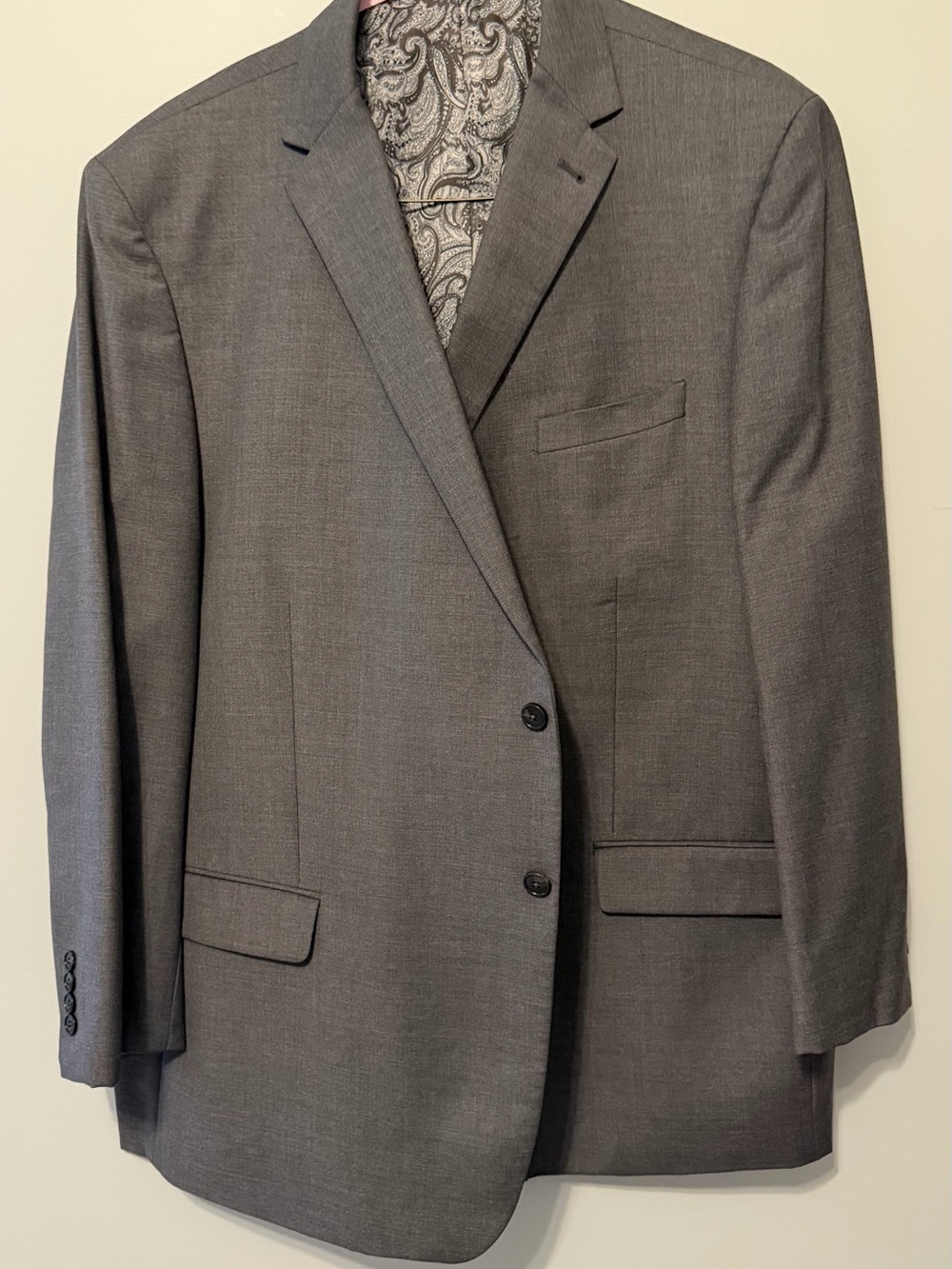 Joseph Abboud Gray Sport Coat Blazer Men’s 52R